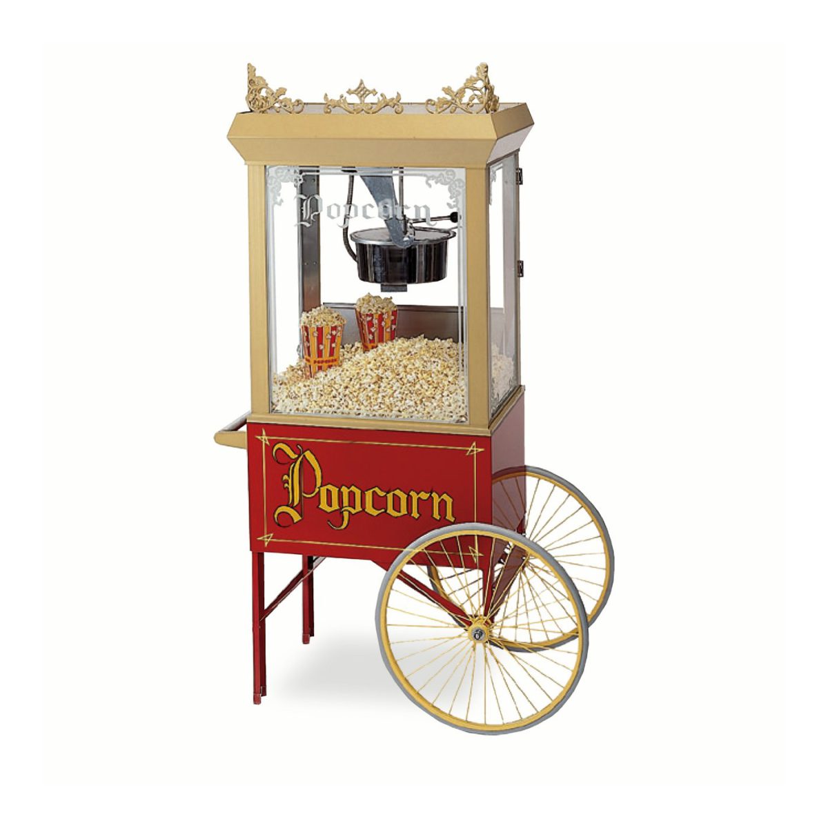Popcornmachine Professionele popcorn maken - Funfood Verhuur